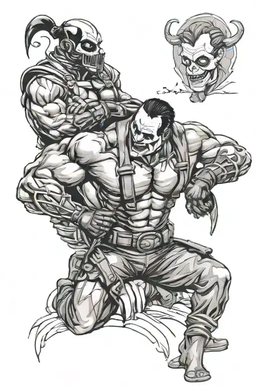 Bane And Joker Full Body