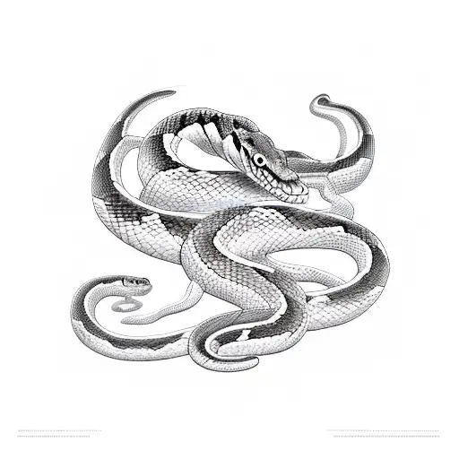 A Snake Whats Skins Chinese Character