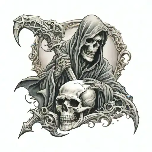 Grim Reaper Taking Souls