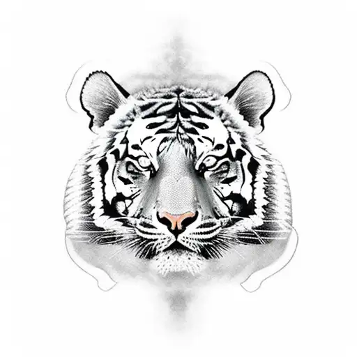 Tiger Body Meant For A Spine