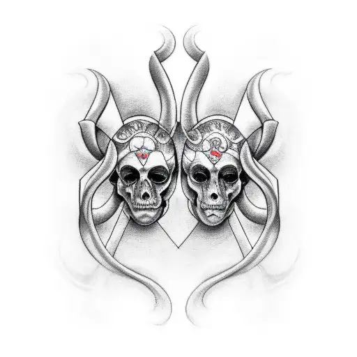 Gemini Twins Opposing Words