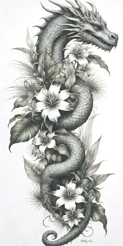 Dragon Tropical Plant