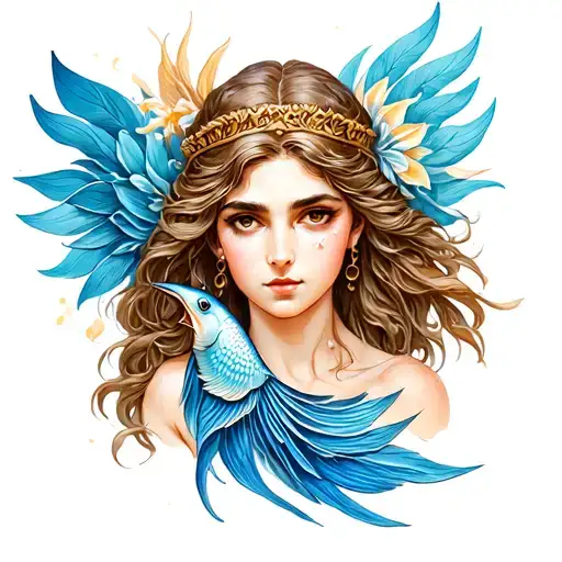 Greek Goddess Pisces