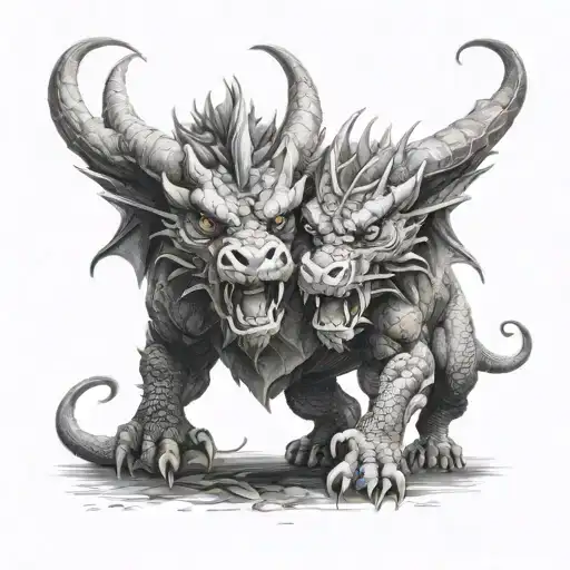 Dragon Fighting Bull