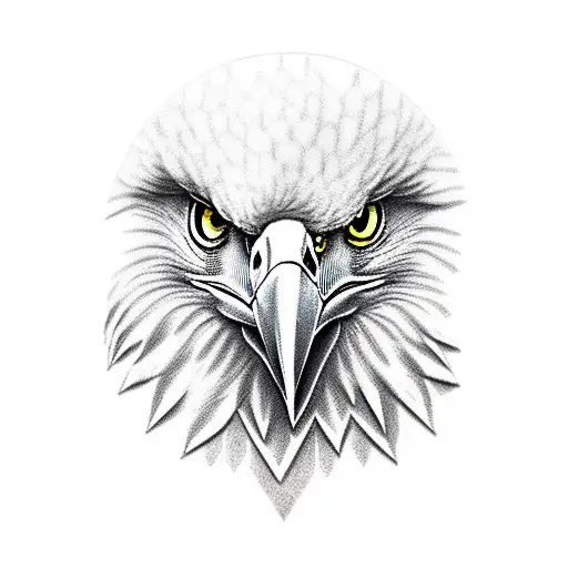 Eagle With Headdress