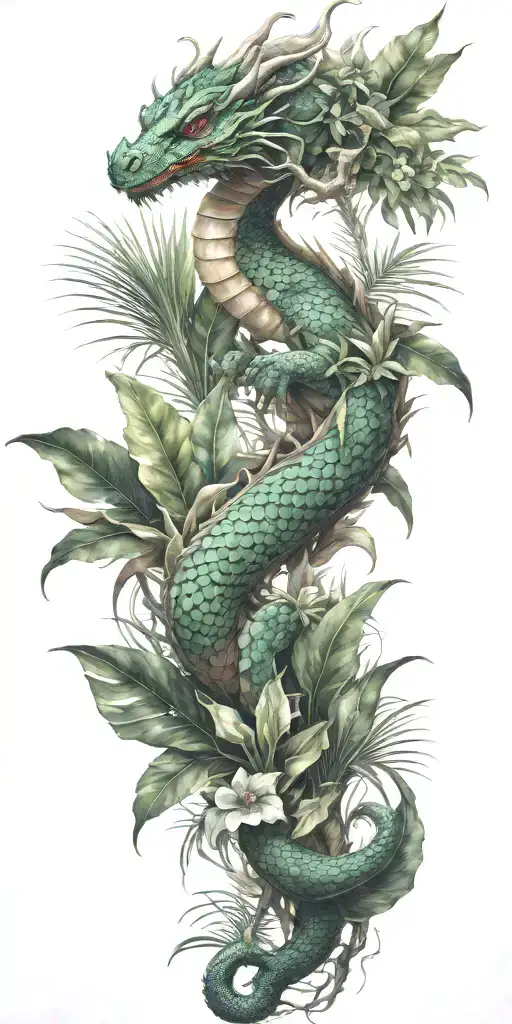 Dragon Tropical Plant