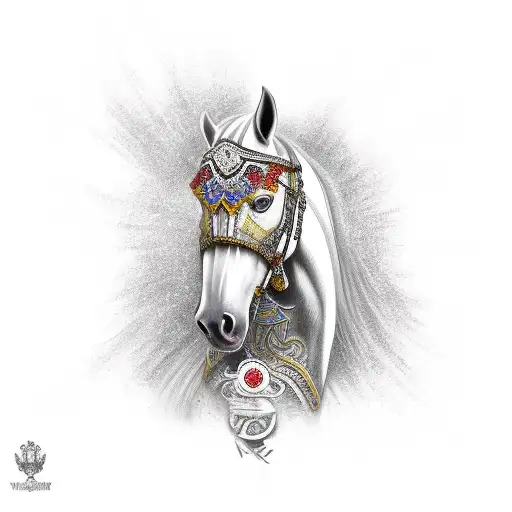 Russian Warrior Horse