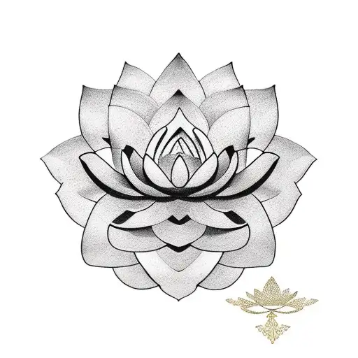 Lotus Flower Intertwined With An Abacus Symbolizing Balance And Harmony In Accounting