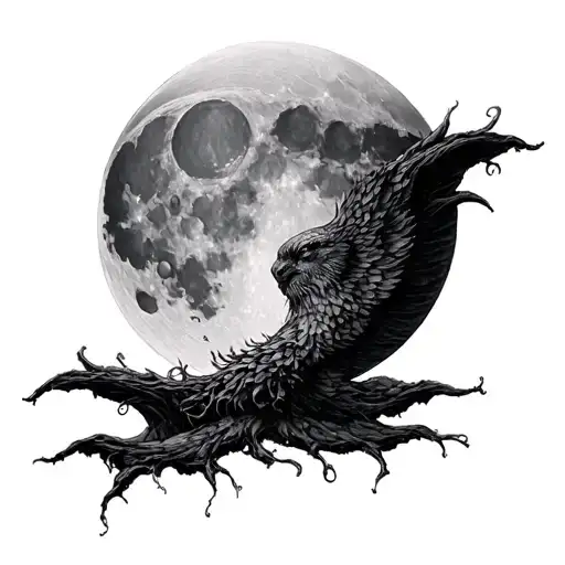 Moon With Divinatory Sign