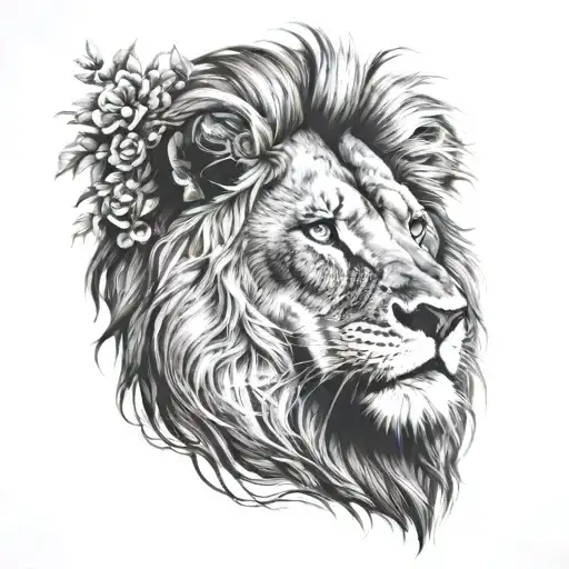 Lion Face Made Only Way We're All Things Through Christ