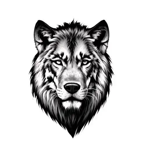 Lion Tiger Wolf Cross