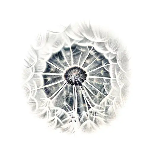 Dandelion With Semicolon