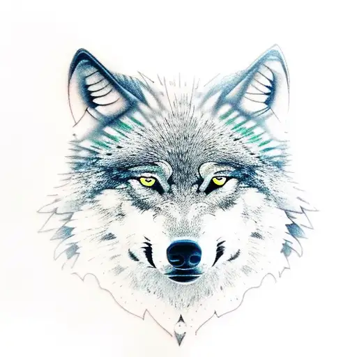 Wolf Folk Sparrow Forest Warrior