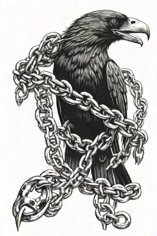 Jail Chains And Crow