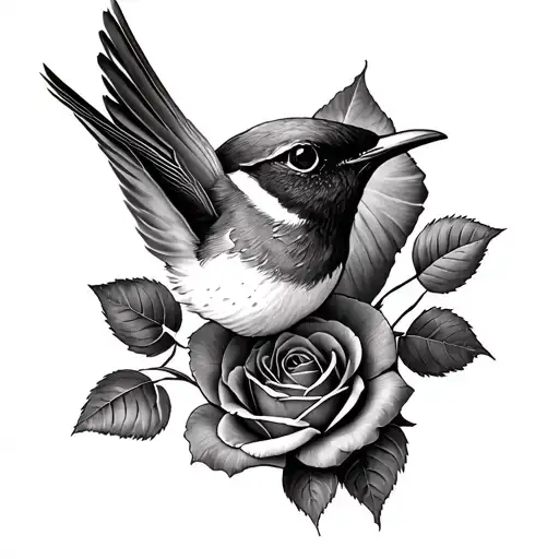 Nightingale With A Rose