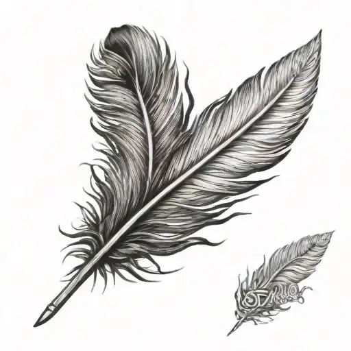 Gada Trisul Feather