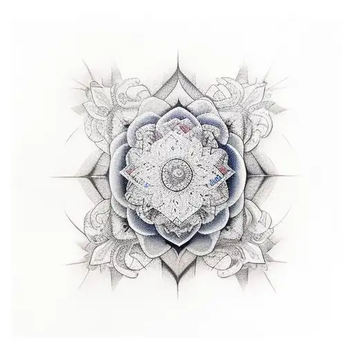 Palabra Dalia Envuelto En Water Color