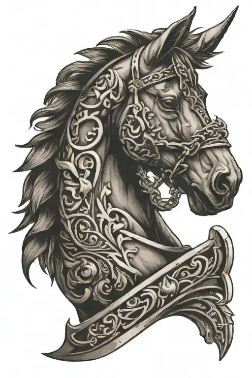 Faze Clan Logo Horse Shoe