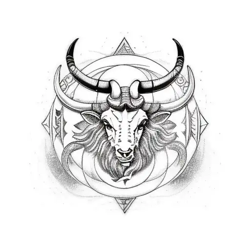 Capricorn With Warrior