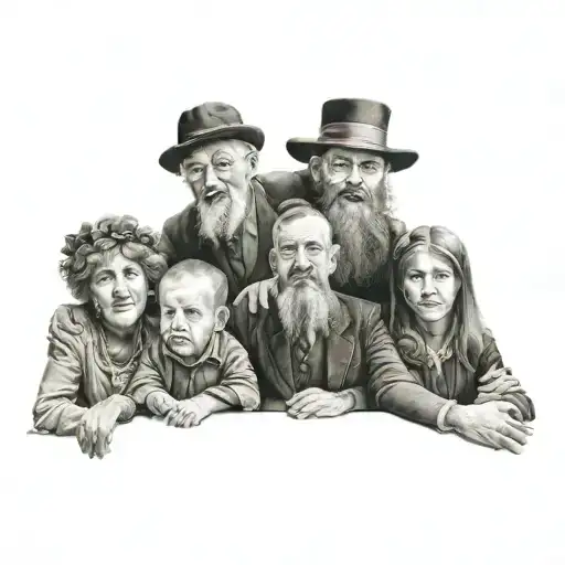 Irish German Jewish Family