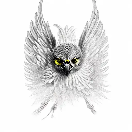 The Attacking Fuul Black Falcon Is Realistic