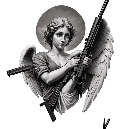 Angel With Ak-47