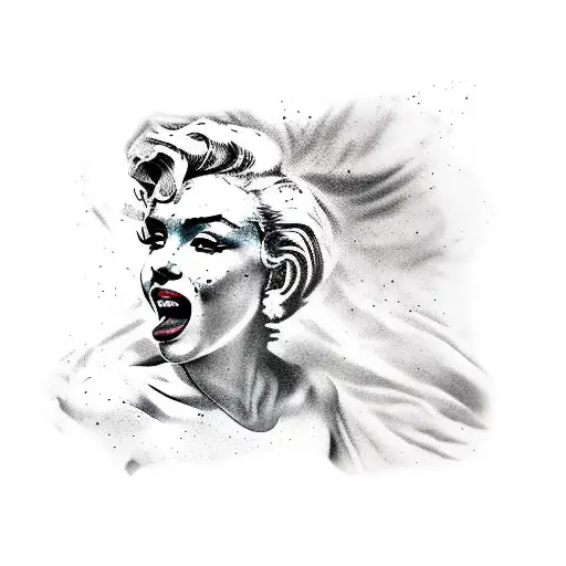 Marilyn Monroe As A Bengal Tiger