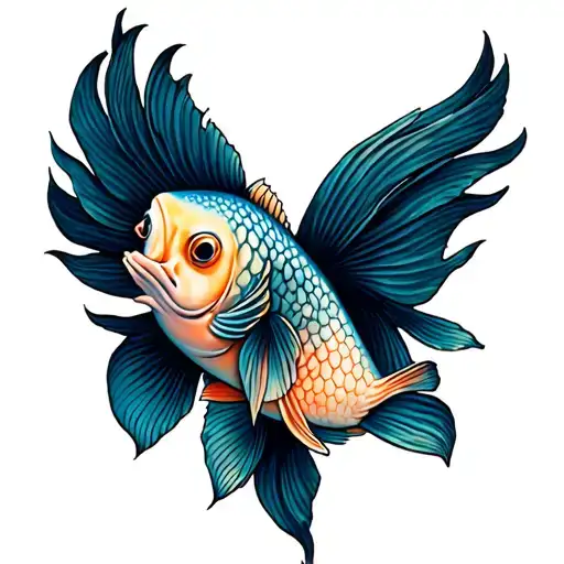 Pisces Symbol No Fish