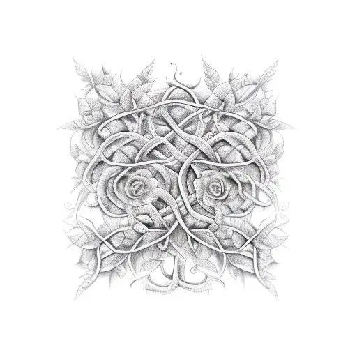 Scroll Sheet With Vines