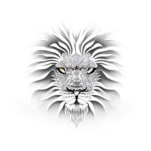 All Seeing Eye Lion