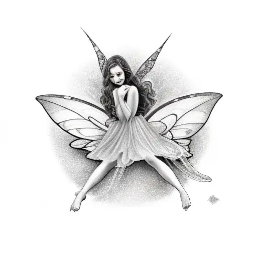 Fairy With A Crystal In Her Hand