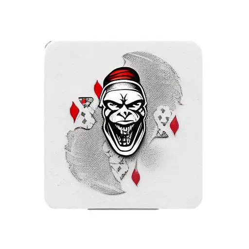 Spartan Skull The Joker Baseball Card