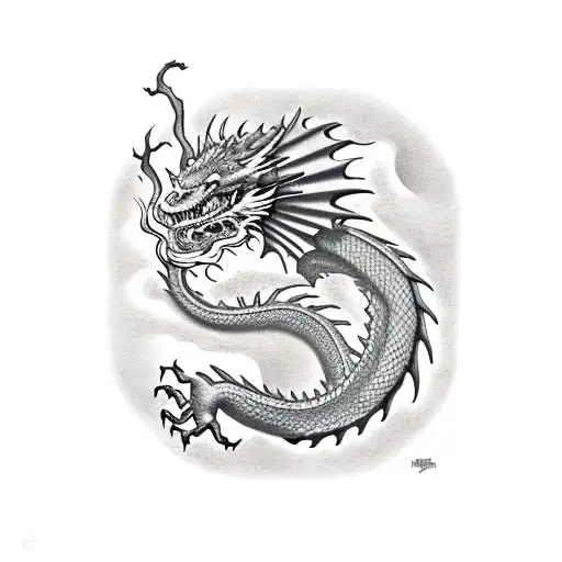 The Dragon Sleeps Under The Big Old Oak