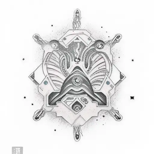 Fingerprint And Galaxy