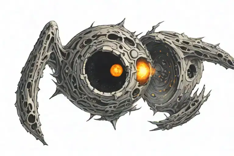 Black Hole And The 4Th Dim Illuminated