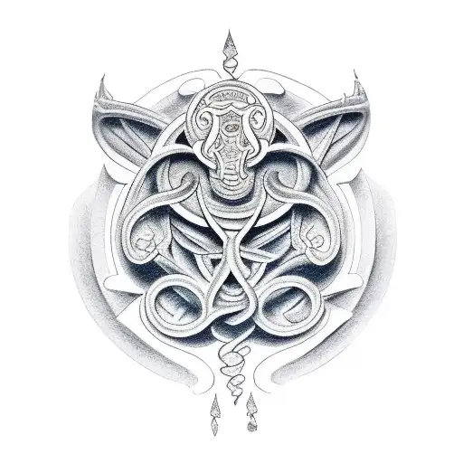 Ornate Zodiac Symbol