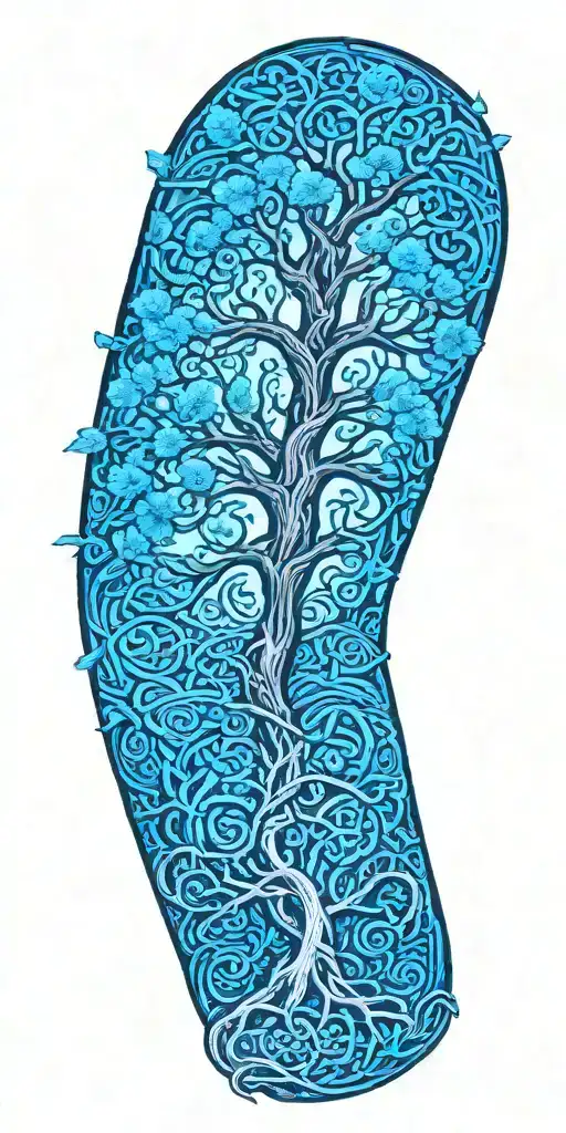 Celtic Tree Of Life Growing