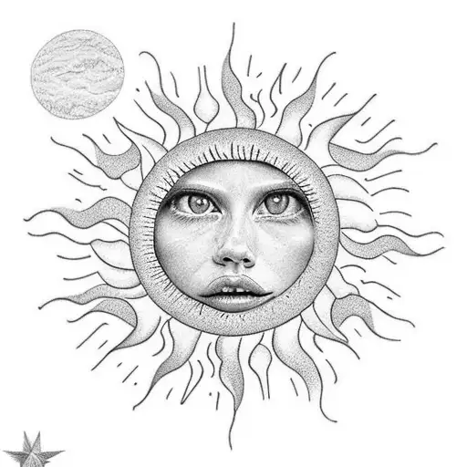 Sun And Star And Family