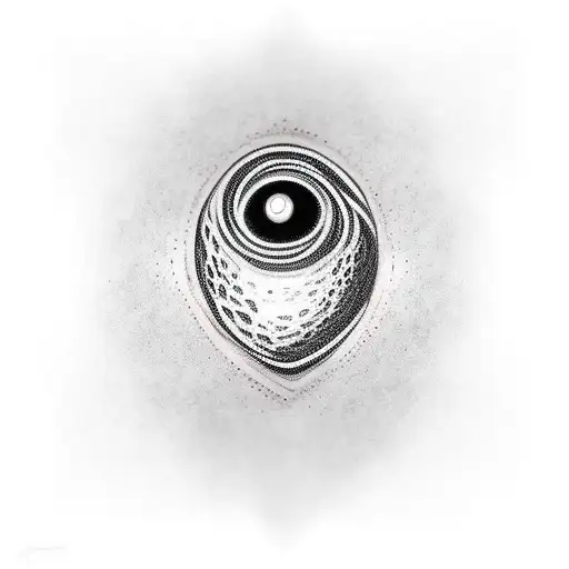 Black Hole Sucking In A Heart