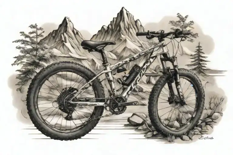 Mountain Bike Ri Der Mitte