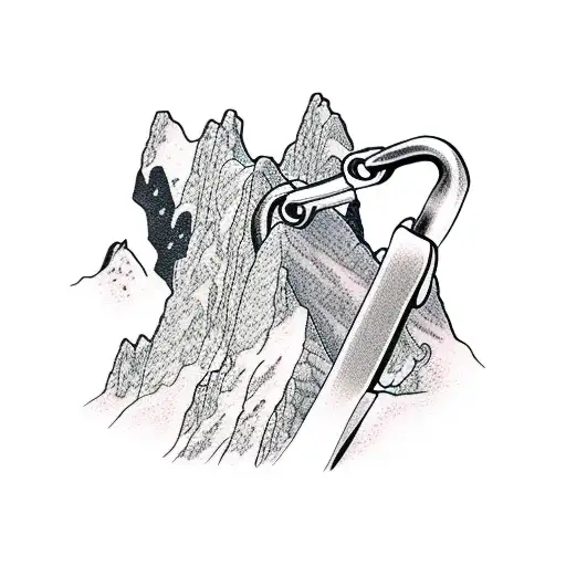 Mountaineering Carabiner Canyon Mountain