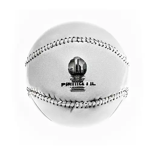 A Baseball Diamond With The Peoria Il Skyline In The Background