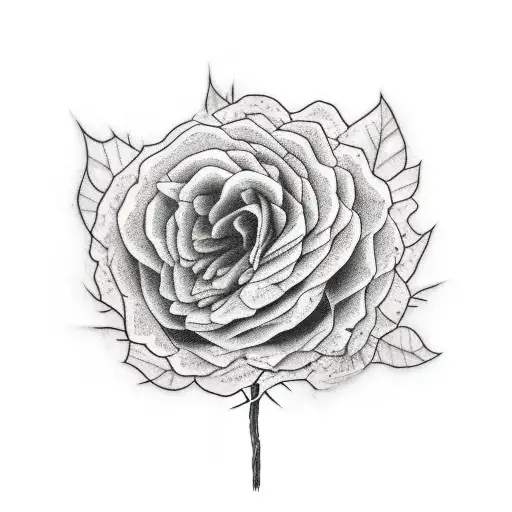 A Plant Growing Through Ash And Rubble