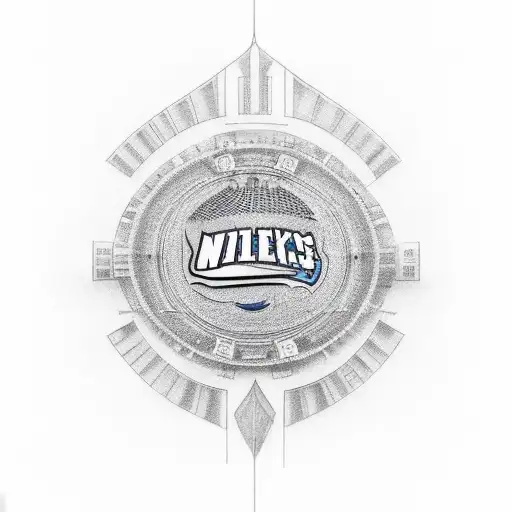 New York Giants And New York Knicks Concept