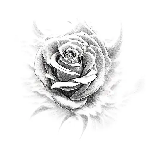 Ram Rose And Rosary Full Sleeve