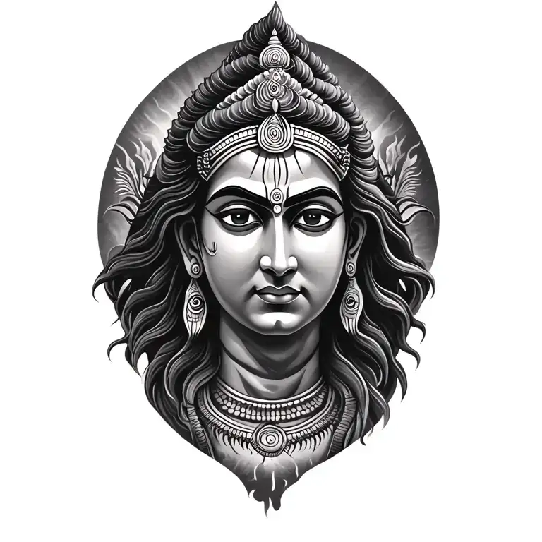 Shiva And Mantra Written
