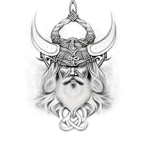 Nordic Viking Style Woth Warriors