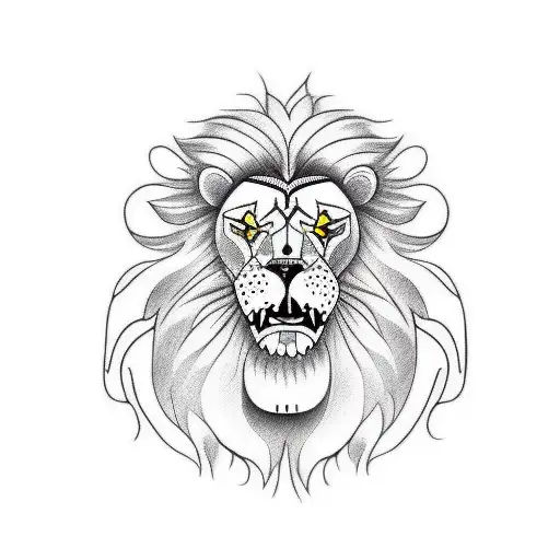 Lion But Skull And Wearing Hat