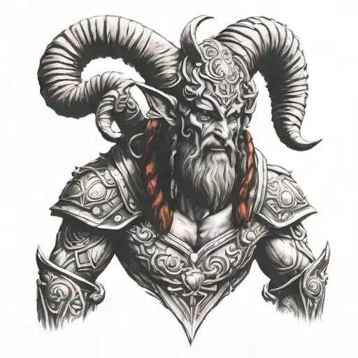 Aries And Mars God Of War