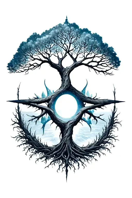 Wind Rose Infinite Tree Of Life